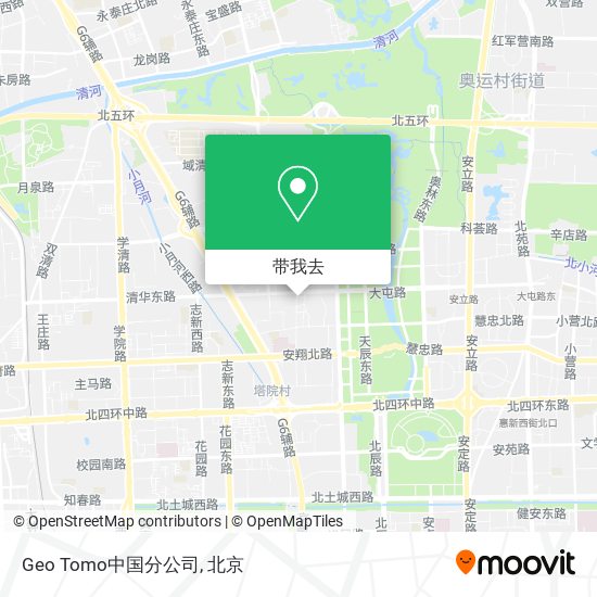 Geo Tomo中国分公司地图