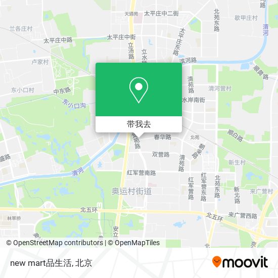 new mart品生活地图