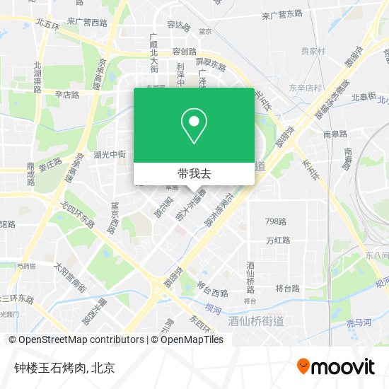 钟楼玉石烤肉地图