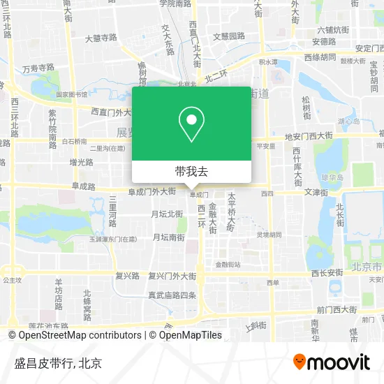 盛昌皮带行地图