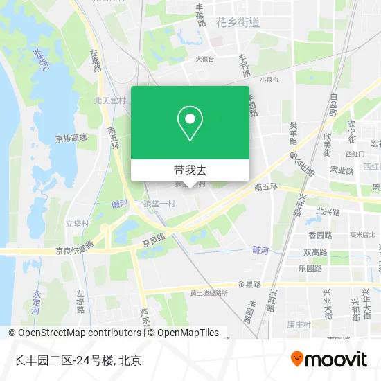 长丰园二区-24号楼地图