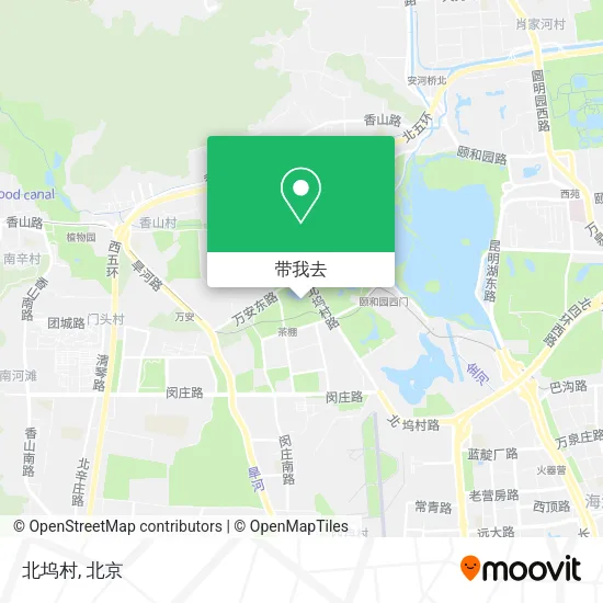 北坞村地图