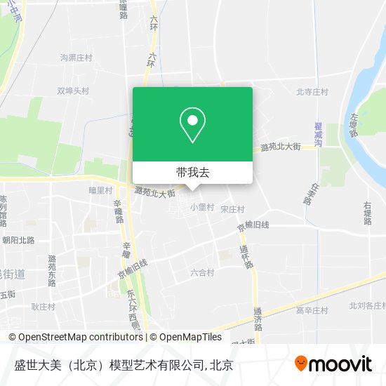 盛世大美（北京）模型艺术有限公司地图
