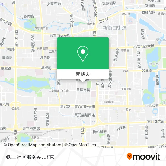 铁三社区服务站地图