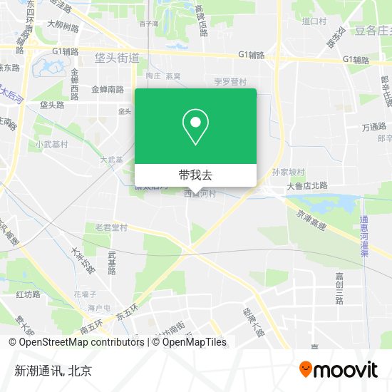 新潮通讯地图