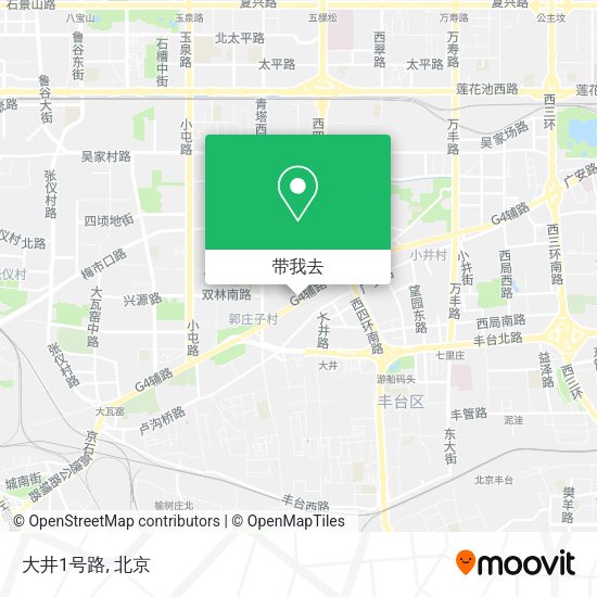 大井1号路地图