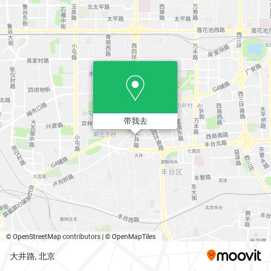 大井路地图