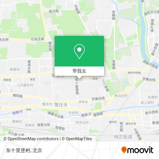 东十里堡村地图