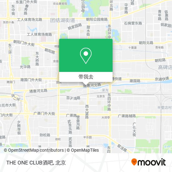 THE ONE CLUB酒吧地图
