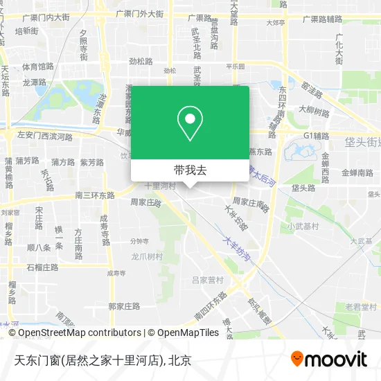 天东门窗(居然之家十里河店)地图