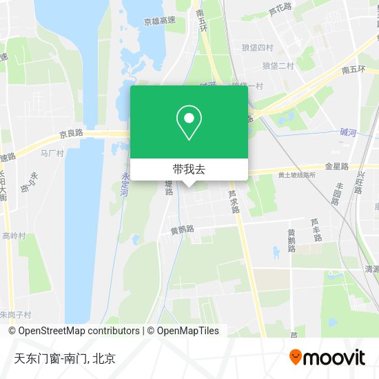 天东门窗-南门地图