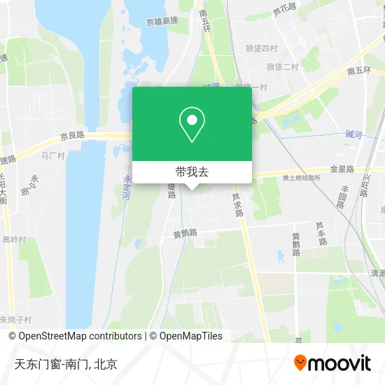 天东门窗-南门地图