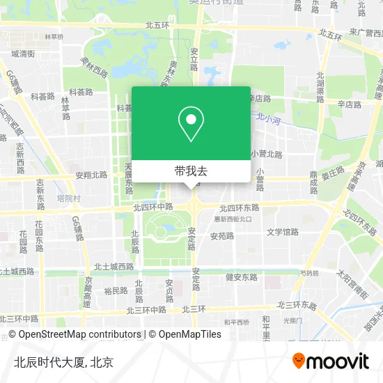 北辰时代大厦地图