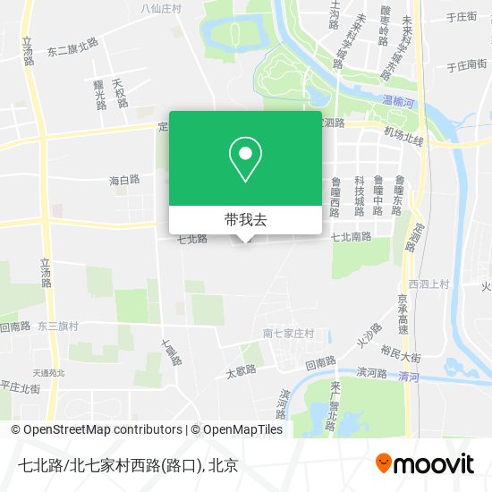 七北路/北七家村西路(路口)地图