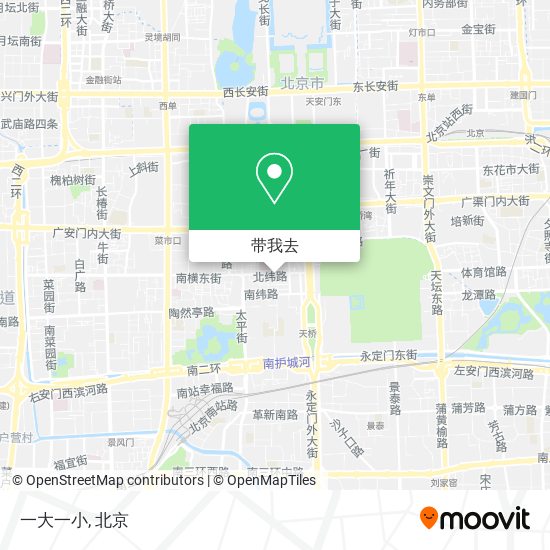一大一小地图