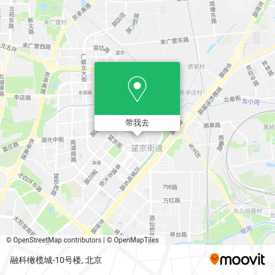 融科橄榄城-10号楼地图