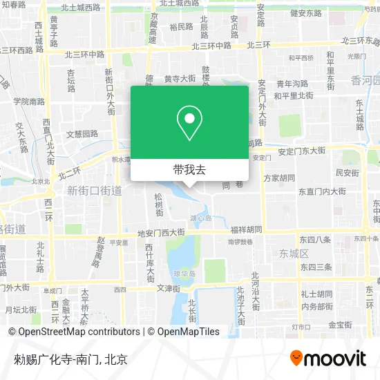 勑赐广化寺-南门地图