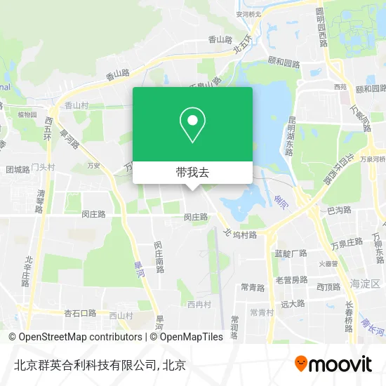 北京群英合利科技有限公司地图