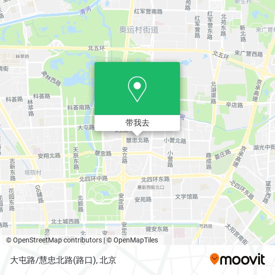 大屯路/慧忠北路(路口)地图
