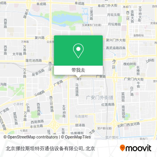 北京挪拉斯坦特芬通信设备有限公司地图