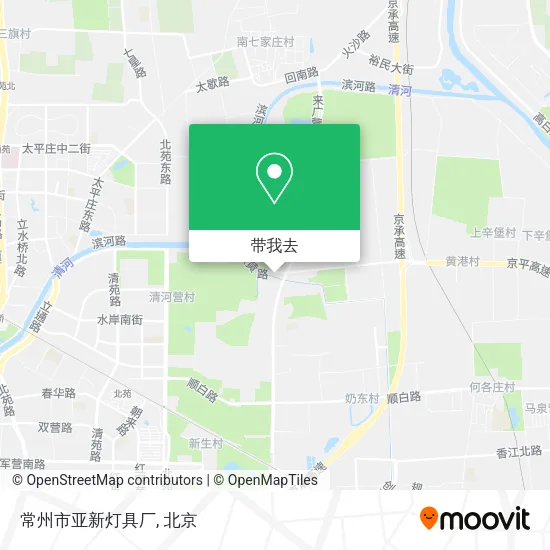 常州市亚新灯具厂地图