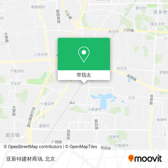 亚新特建材商场地图