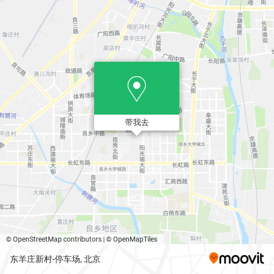 东羊庄新村-停车场地图