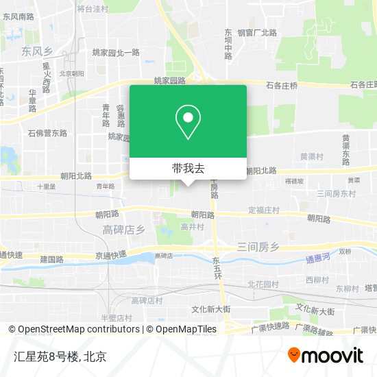 汇星苑8号楼地图