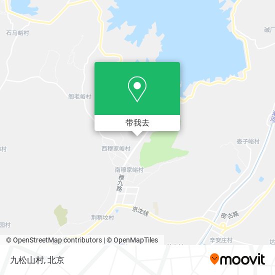 九松山村地图