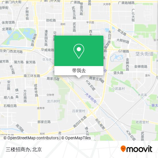 三楼招商办地图
