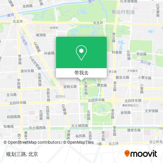 规划三路地图