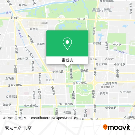 规划三路地图