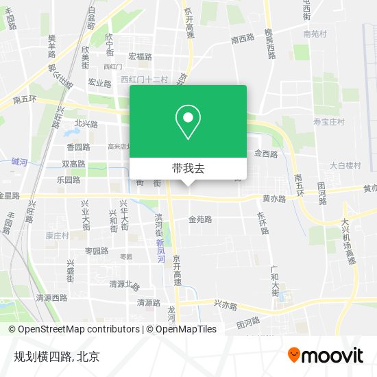 规划横四路地图