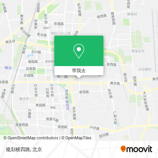 规划横四路地图