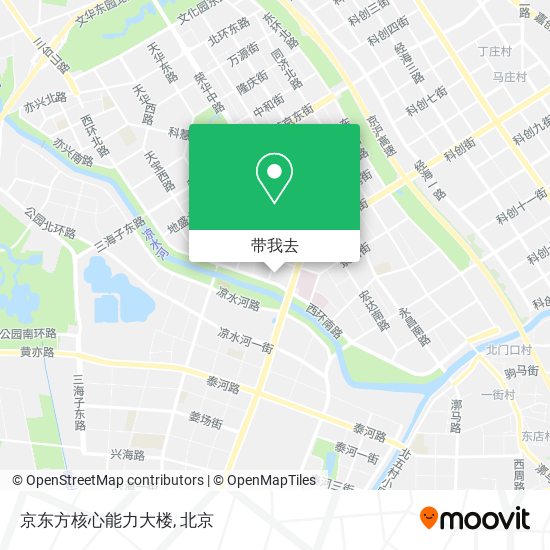 京东方核心能力大楼地图
