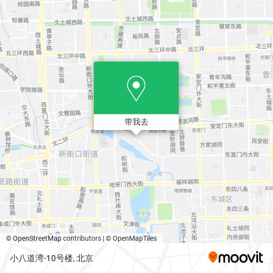小八道湾-10号楼地图