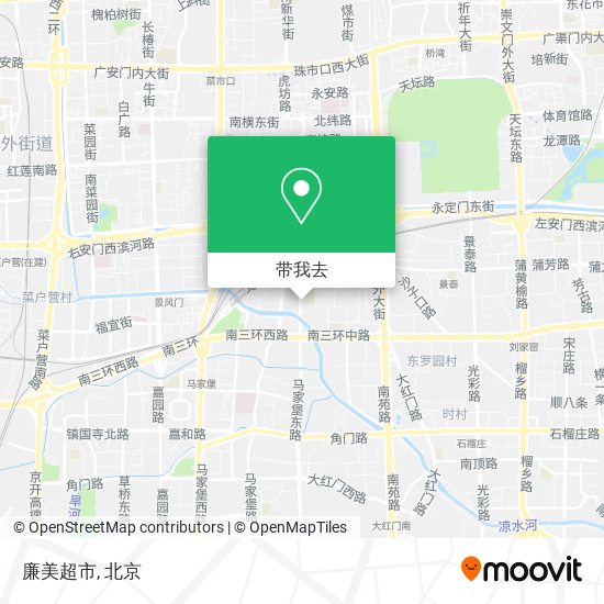 廉美超市地图