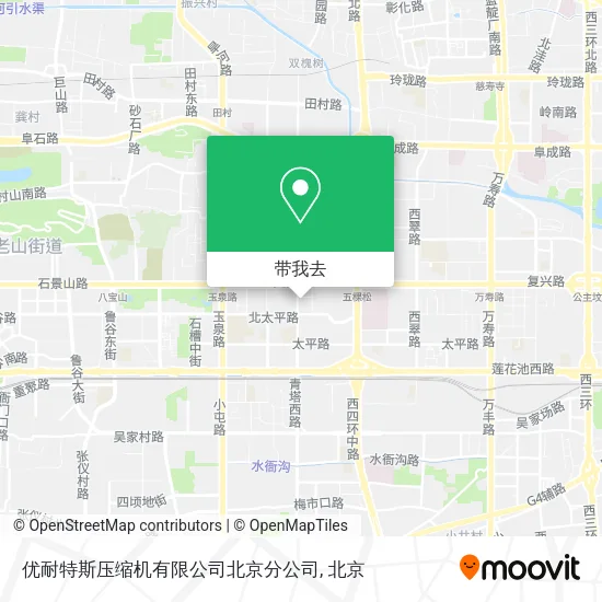 优耐特斯压缩机有限公司北京分公司地图