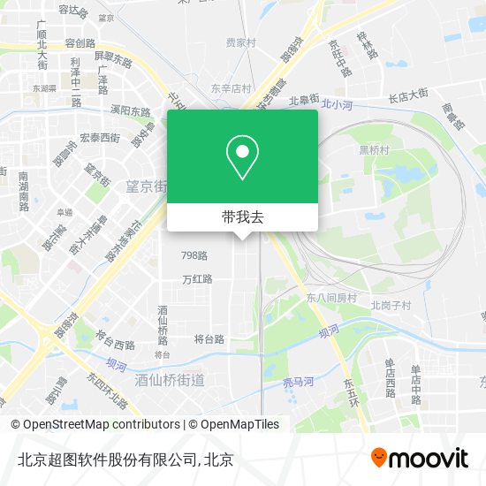 北京超图软件股份有限公司地图
