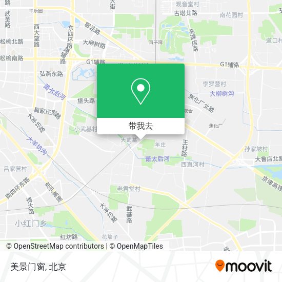 美景门窗地图