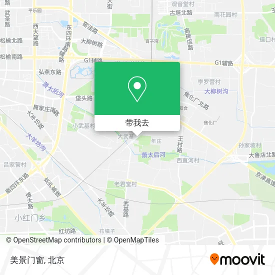 美景门窗地图