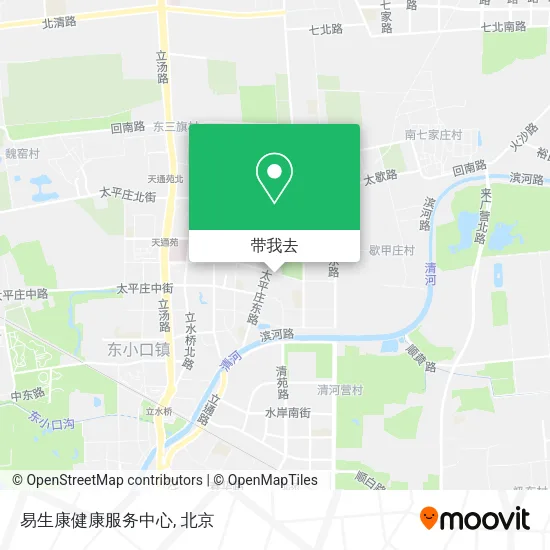 易生康健康服务中心地图