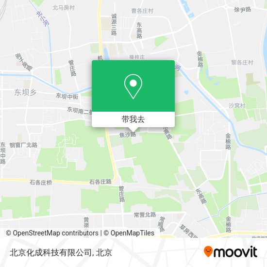 北京化成科技有限公司地图