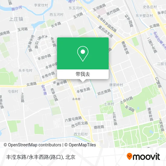 丰滢东路/永丰西路(路口)地图