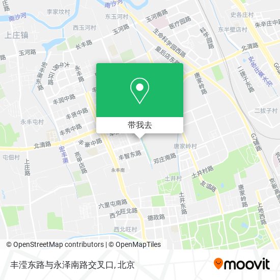 丰滢东路与永泽南路交叉口地图