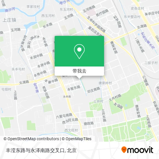 丰滢东路与永泽南路交叉口地图