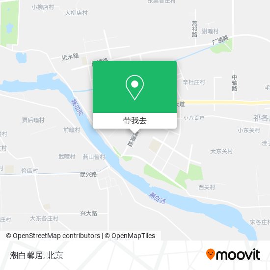 潮白馨居地图