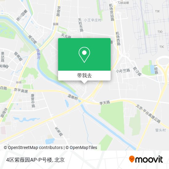 4区紫薇园AP-P号楼地图
