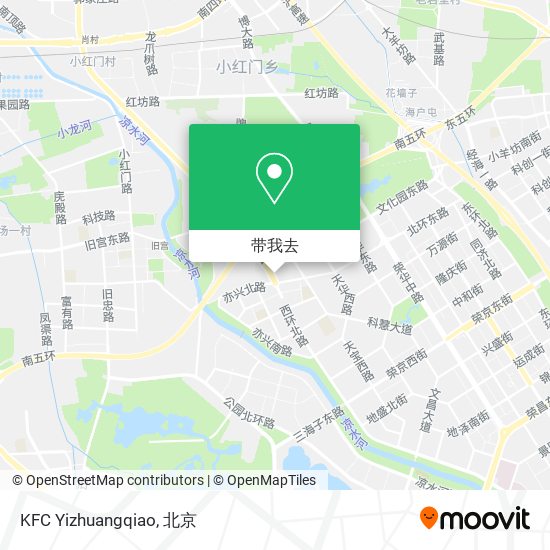 KFC Yizhuangqiao地图