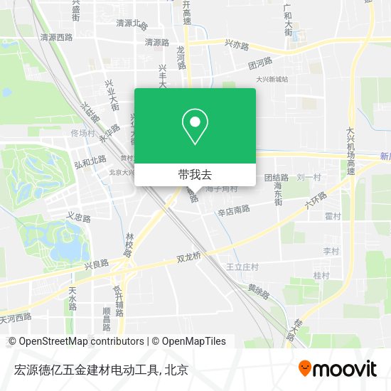 宏源德亿五金建材电动工具地图
